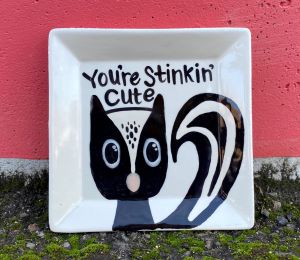 Littleton Skunk Plate