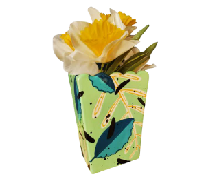 Littleton Leafy Vase
