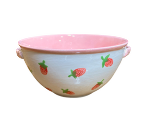 Littleton Strawberry Print Bowl