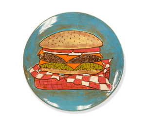 Littleton Hamburger Plate