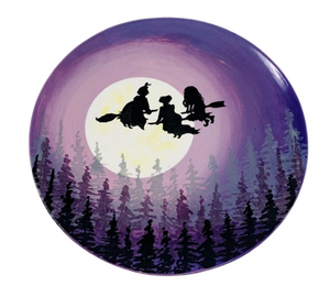 Littleton Kooky Witches Plate