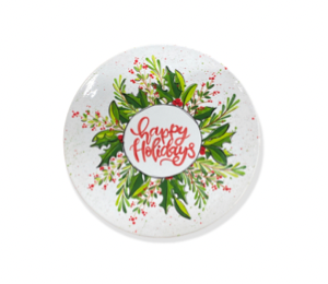 Littleton Holiday Wreath Plate
