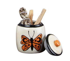 Littleton Butterfly Jar
