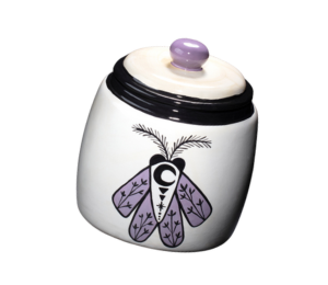 Littleton Celestial Moth Jar
