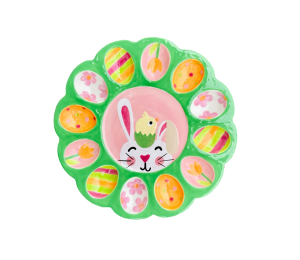 Littleton Easter Sherbet Egg Plate