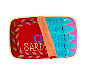 Littleton Sardines Dinner Plate