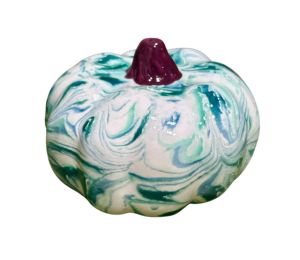 Littleton Teal Shaving Cream Pumpkin