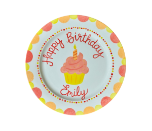 Littleton Birthday Cupcake Plate